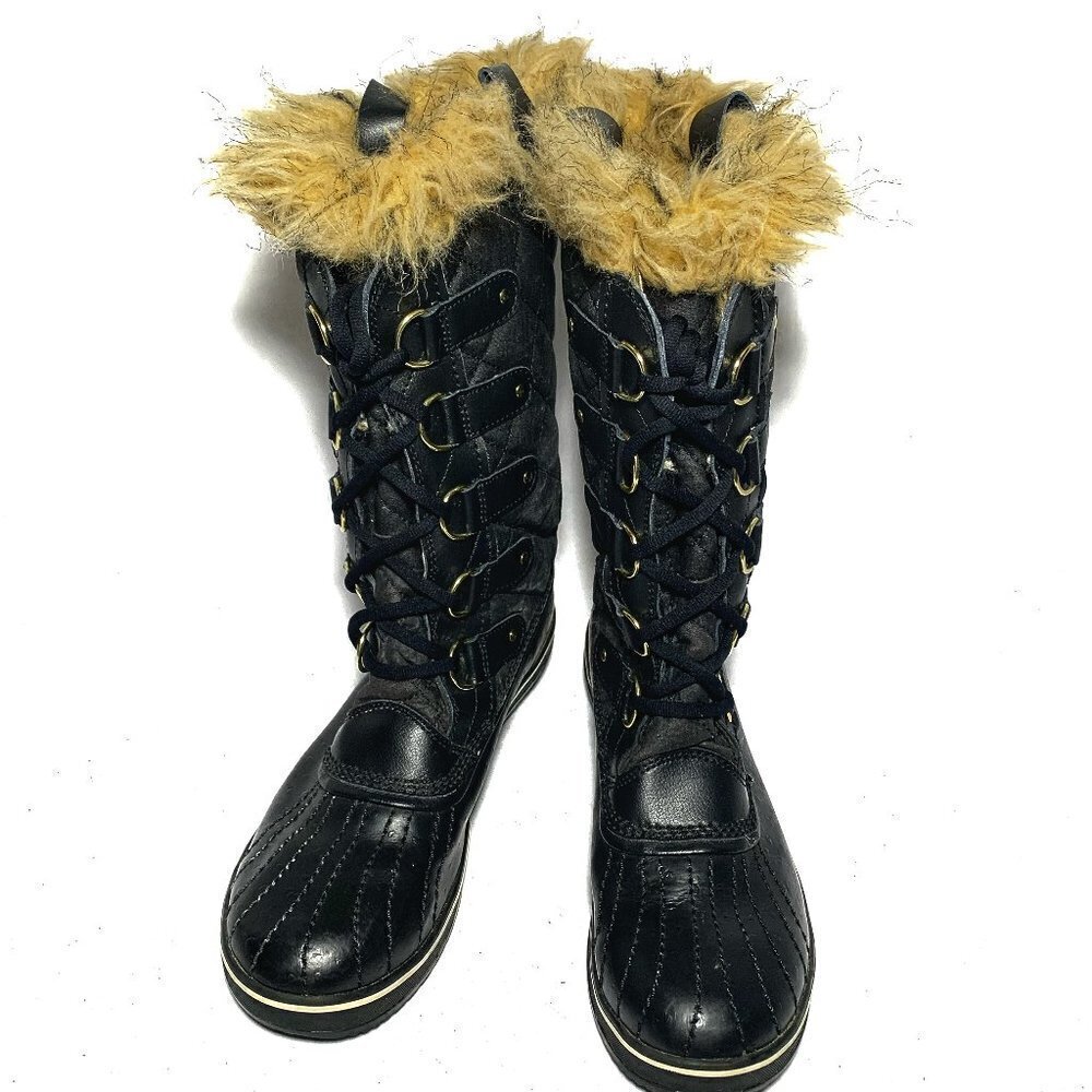 Sorel Women Canvas Tofino II Boots Women Size 9 - Picture 2 of 9